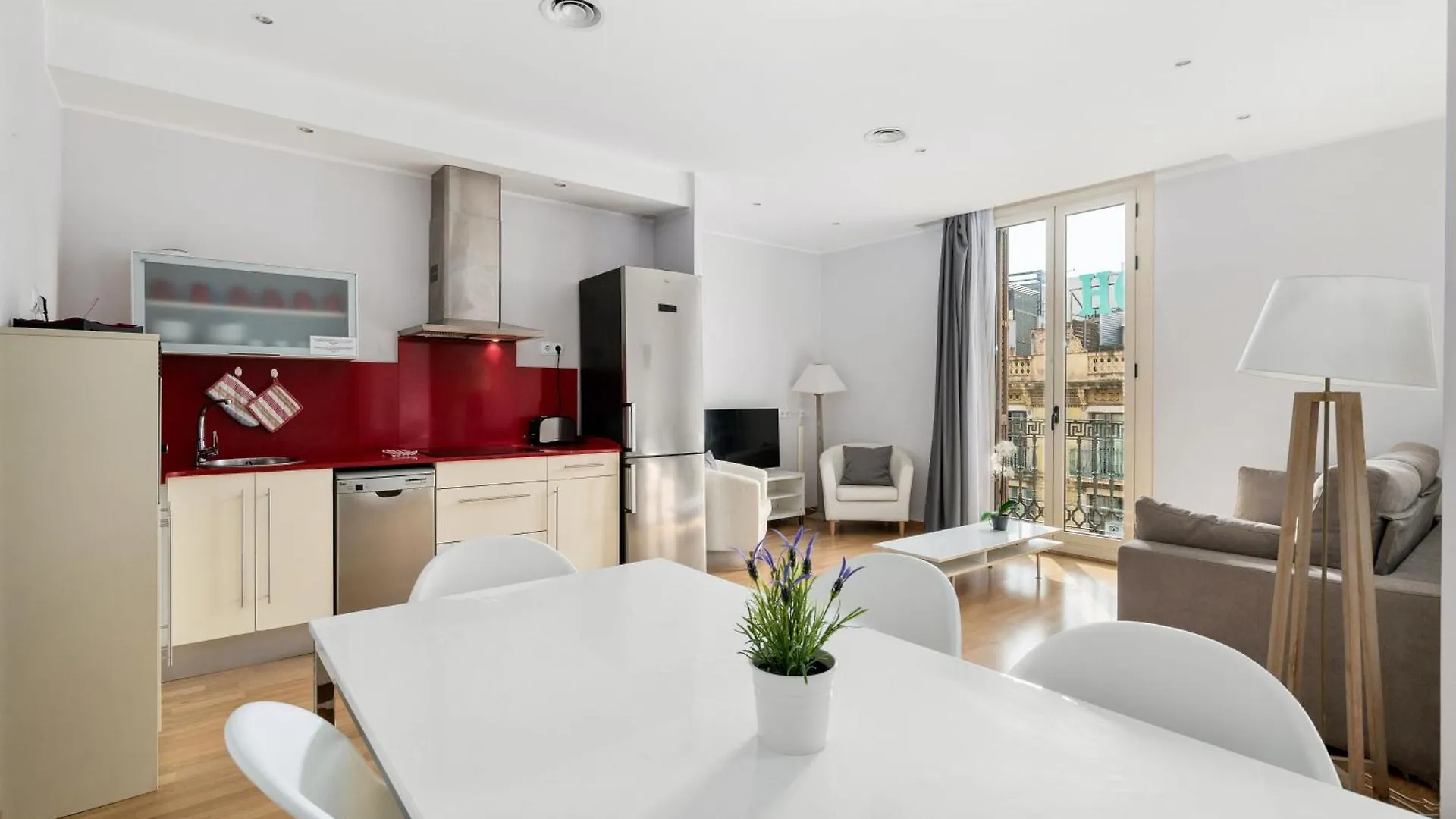 Apartment Ferienwohnung Flateli Pelayo H3 Barcelona Spanien